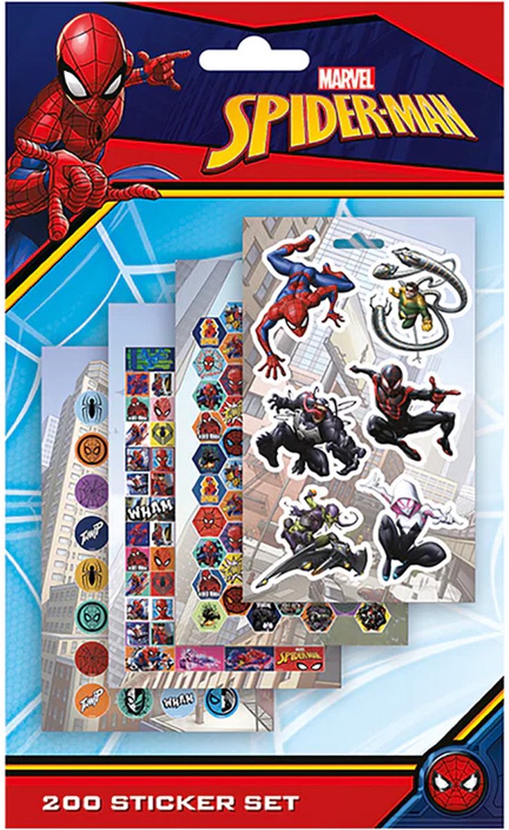 Spider-Man (Spidey Spectacular) 200 Sticker Sets