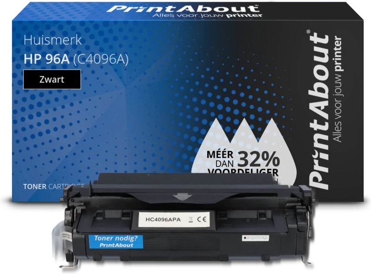 PrintAbout HP 96A (C4096A) toner zwart