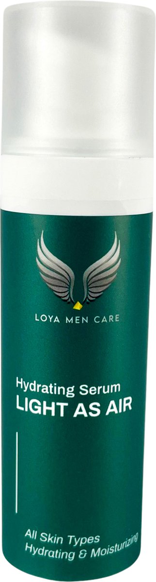 Loya MenCare® - Light as Air - Serum - Gezichtsverzorging mannen - Normale tot vette huid - 30ml