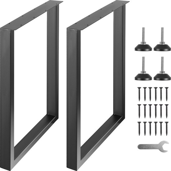Vevor Tafelpoten 4 st. Haarspeldpoten 66 cm tafelfra