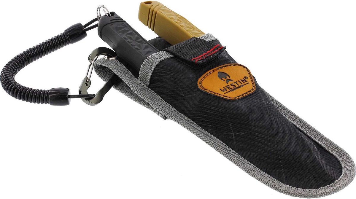 Westin Pliers Sheath With Lanyard Medium Diamond Black