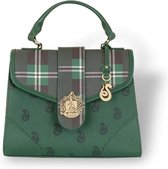 BIOWORLD Slytherin / Zwadderich Luxury Plaid Top Handbag met Charms - Harry Potter