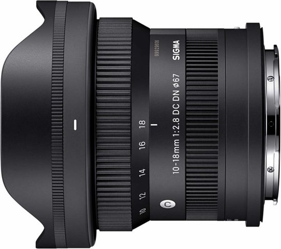 Sigma 10-18mm F2.8 DC DN - Contemporary Sony E-mount - Camera lens