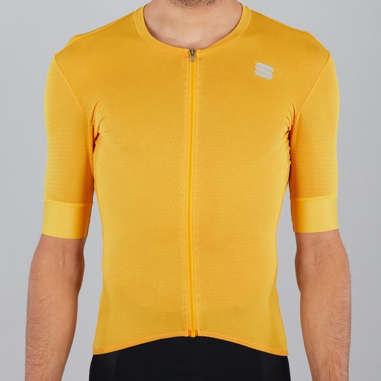 Sportful Maillot de cyclisme manches courtes Homme Jaune - MONOCROM JERSEY JAUNE - M