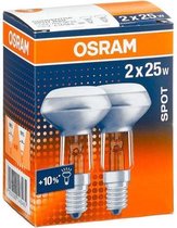 Osram 25W R50 E14 Gloeilamp Dimbaar 10x Duopack = 20 lampen