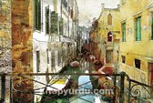Kanaal Venetië | Houten Puzzel | 1000 Stukjes | King of Puzzle | 59 x 44 cm