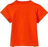 Tak s.sl. T-shirt 17 Solid jersey red with artwork Label pocket Orange: 74/12m