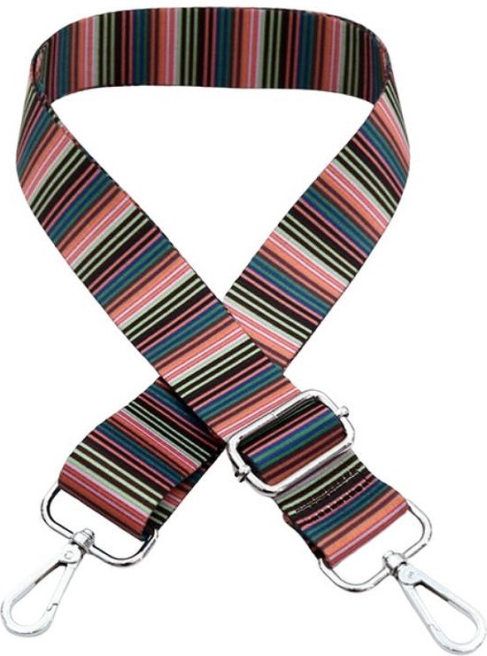 Bandoulière Bag Disco - bandoulière de sac - réglable - avec boucles - bandoulière amovible - rose - bleu - vert - violet - noir
