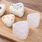 2 STKS Sushi Mal, Onigiri Maker DIY Maken Gereedschap Rijstbal Rijstbal Bento Persen Mold Driehoekige Onigiri Mold DIY Tool Koken Praktische Gereedschap