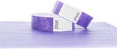 200 bracelets, Tyvek Purple