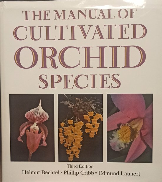 Tehe manual of cultivated Orchid Specied - cover