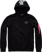 Alpha Industries Back Print Hoodie Black-M