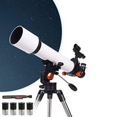 Bol.com Sterrenkijker - Sterrenkijker Telescoop - Sterrenkijker Telescoop Volwassenen - Telescoop voor Kinderen - Wit aanbieding