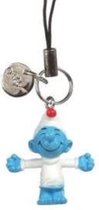 Mini figuurtje de smurfen - Smurf Luilak - Luilaksmurf / luie smurf - Plastic 2,5 cm