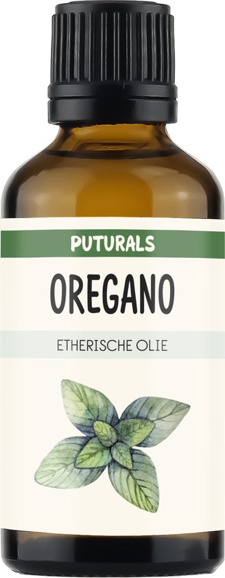 Oregano Olie 100% Biologisch & Puur - 30ml - Oregano Olie Heeft een Unieke Aroma en krachtige Antioxidanten - Gebruik voor Huid, Haar en Aromatherapie - Puur en COSMOS Gecertificeerd