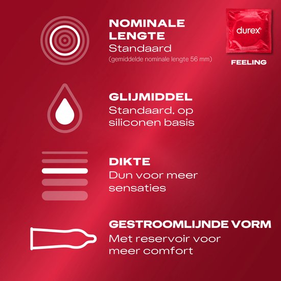 Durex Surprise Me - 40 condooms - Stimulerende Voordeelverpakking Voor Meer Plezier - Cadeau voor man en vrouw