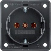 Hager Berker Integro Wandstopcontact (WCD schakelmateriaal) - 9418505 - E2FHU