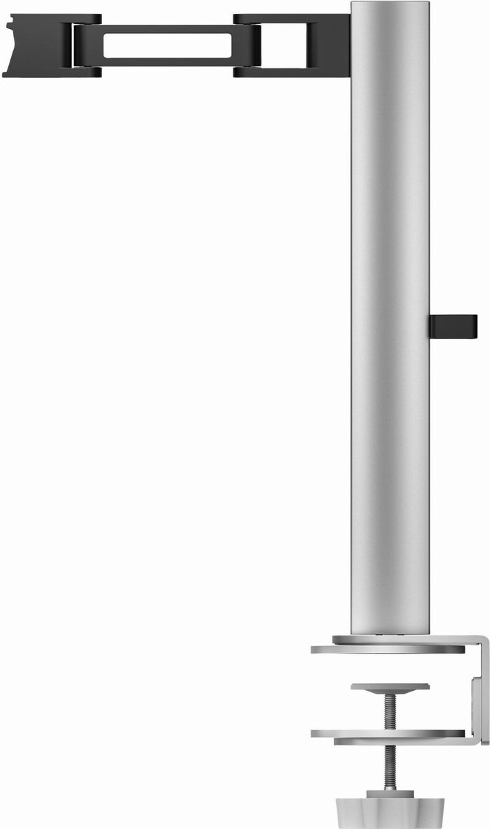 HP 762U0AA flat panel bureau steun 80 cm (31.5) Zwart, Zilver