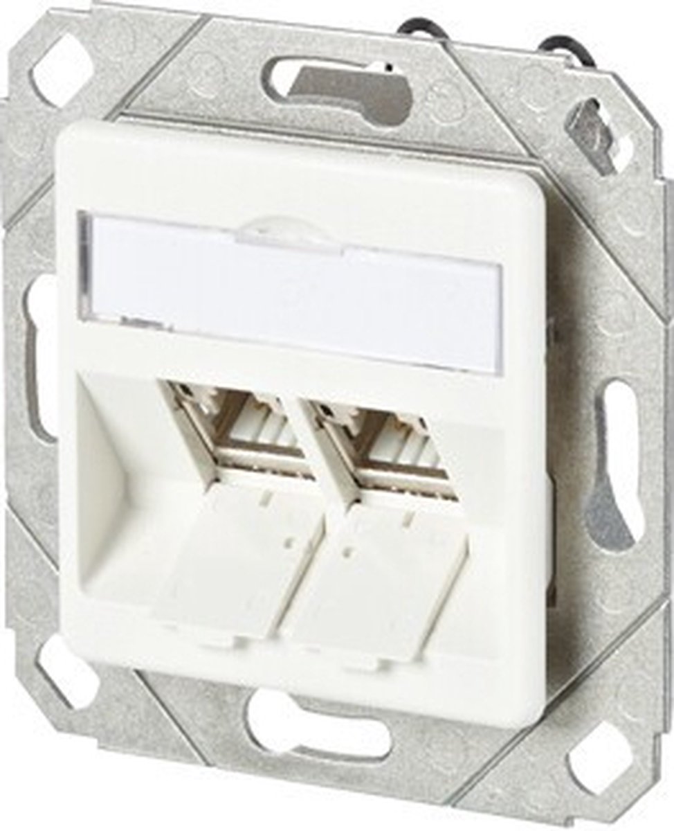 130B11D21102-E - RJ-45 - 6a - White - 69.9 mm - 41 mm - 69.9 mm