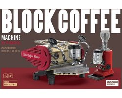 Decool - Siciliaans latte - Koffie machine - Bouwset - Past op alle bekende merken - 16808 - 691 onderdelen