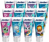 Dentifrice Jordan - Kids 0/5 ans - Pack économique 12 x 50 ml