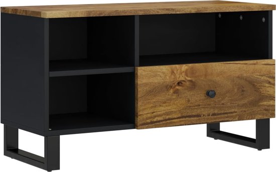 Mueble de TV madera de ingeniería roble artisan 80x34x35,5 cm vidaXL