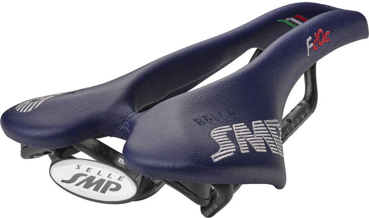 Selle Smp F20c Carbon Zadel Blauw 134 mm Man