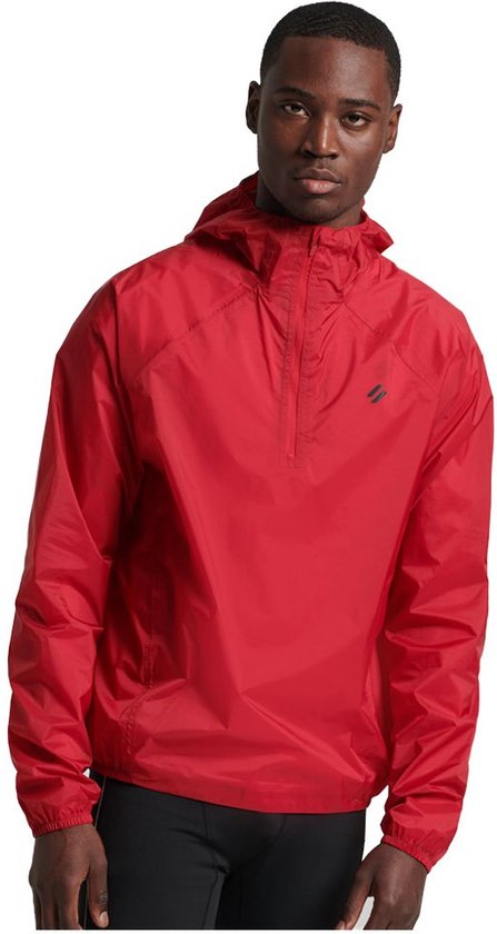 Superdry Run Lw Waterproof Shell Rood M Man