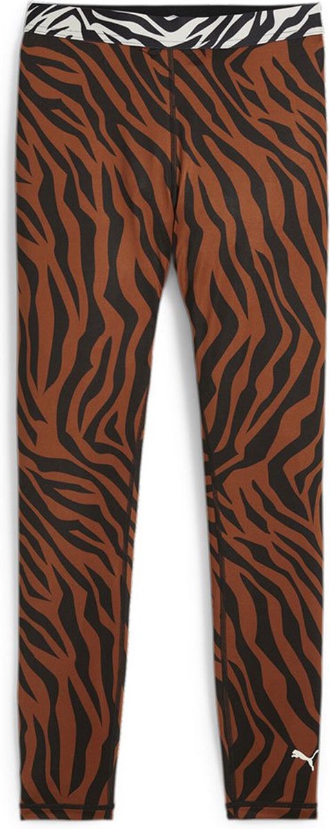 Puma Animal Remix 7/8 Leggings M Vrouw Bruin