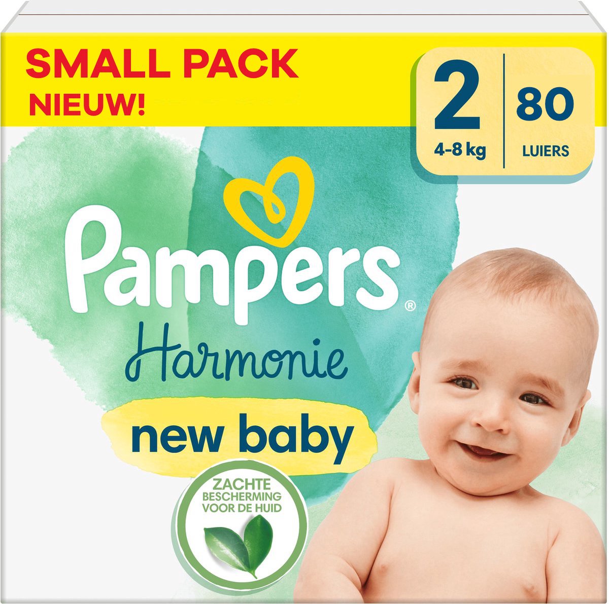 Lot de 3 Mega Pack de 80 (donc 240) couches Pampers Harmonie [taille 4 : 9  à 14 kg] - Pampers