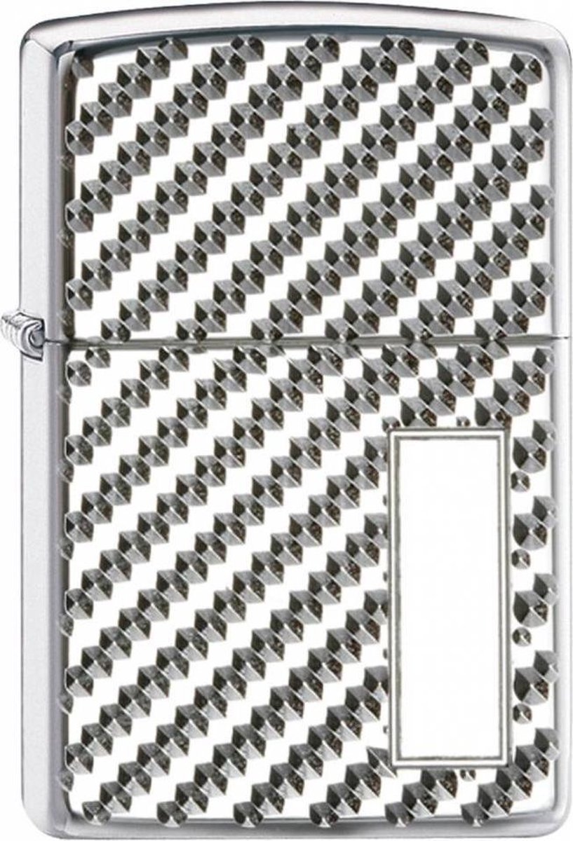 Goedkoopste Aansteker Zippo Armor Case Engine Turned Pebble