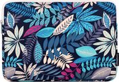 Laptophoes 14 Inch GV - Laptop Sleeve - Forest Blauw