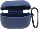 Premium Hoesje Geschikt Voor Airpod Pro - Blauwe Oplaadcase Van Plastic