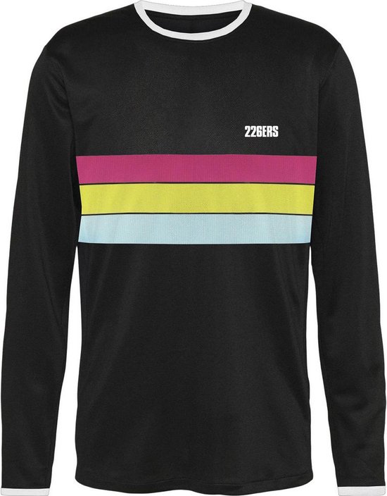 226ers Hydrazero Flag T-shirt Met Lange Mouwen Zwart XL Man