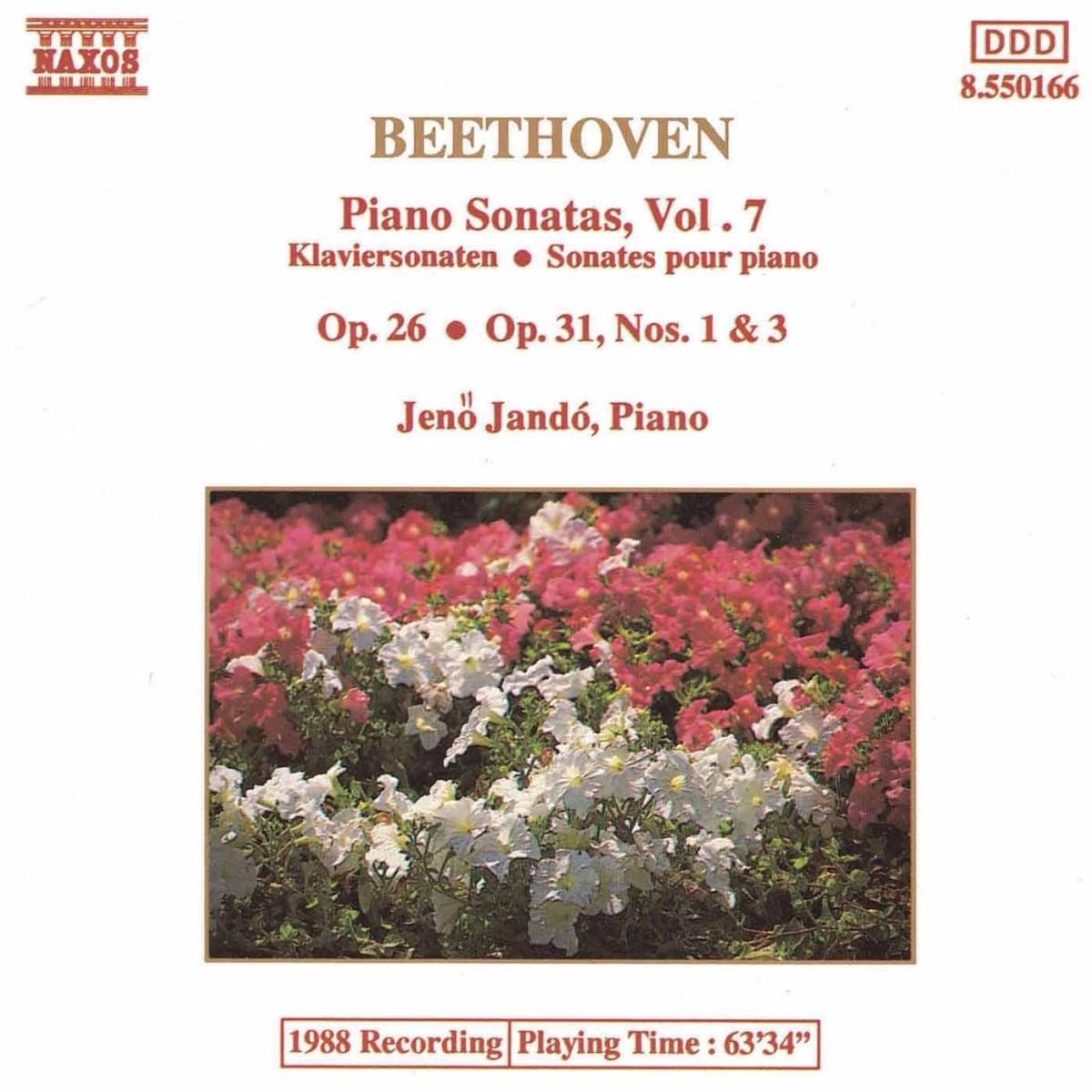 Jeno Jandó - Beethoven: Piano Sonatas 7 (CD)