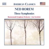 Rorem: Three Symphonies