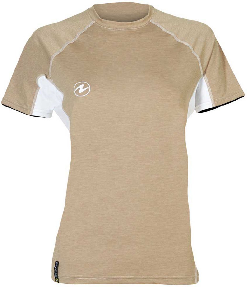 Aqualung Lf Rashguard Voor Dames Beige L