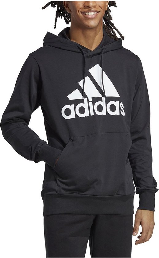 Adidas Essentials Logo Capuchon Zwart XS / Regular Man
