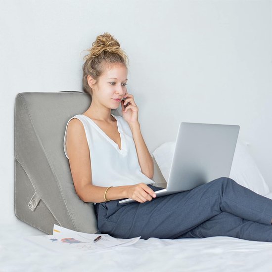 GIANTEX Wigkussen voor bed, multifunctioneel