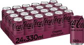 Coca Cola Zero Sugar Cherry 24 blikjes x 33 cl