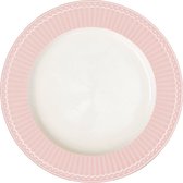 GreenGate Dinerbord Alice licht roze Ø 26.5 cm