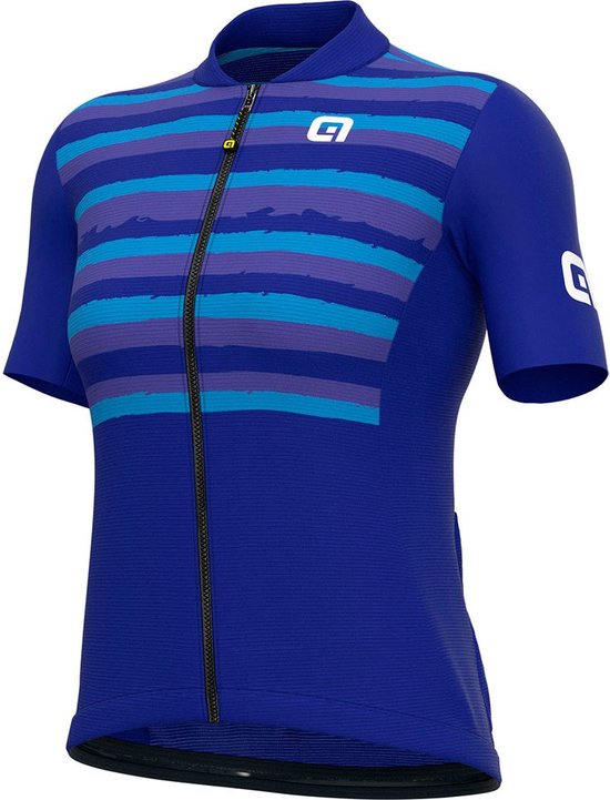 Ale Waves Korte Mouwen Fietsshirt Blauw L Vrouw