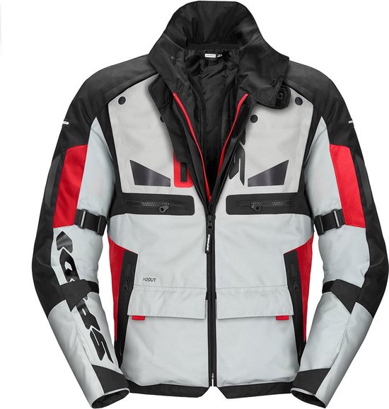 Spidi Crossmaster Ice Rood Motorjas - Maat M - Jas