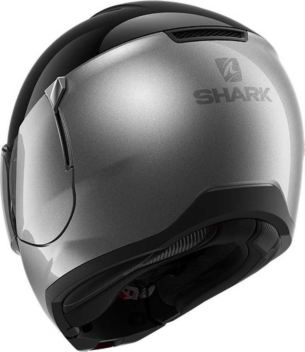 Shark Evojet Helm Dual glans zwart grijs – foto 2