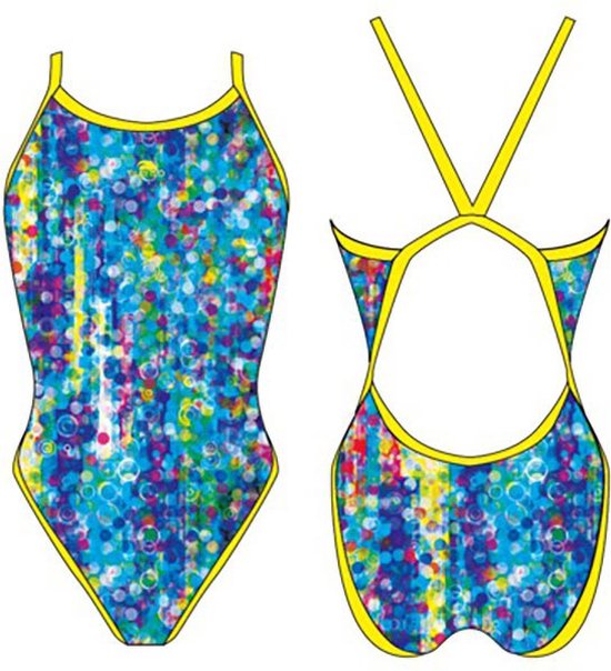 Maillots de bain de bain Turbo Dots Revolution Blauw 5-6 ans Fille