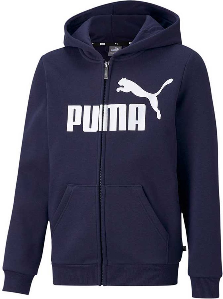 Puma Essential Sweatshirt Met Rits 104 cm Jongen Multicolor
