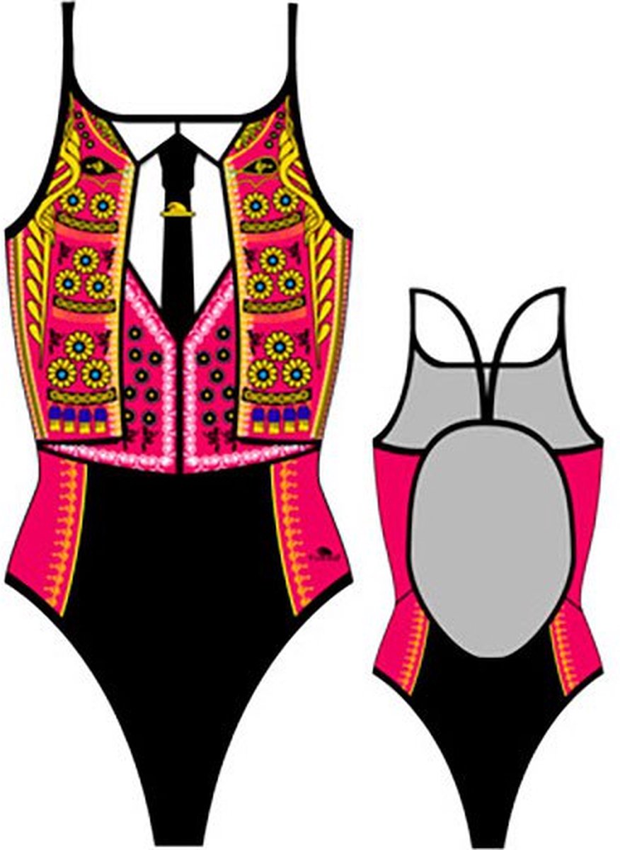 Turbo Bullfighter Zwemkleding Zwart S Vrouw Black