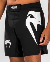 Venum Homme Fightshorts Venum Light 3.0 Shorts de MMA, Noir/Blanc, L EU :  : Mode