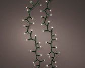 LED compact lights 8 functie twinkel effect - groen/warm wit - 750cm