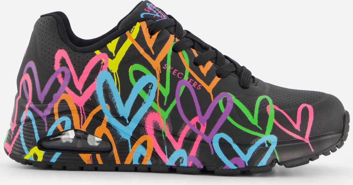 Skechers Uno Highlight Love Sneakers wit Dames Maat 39 bol
